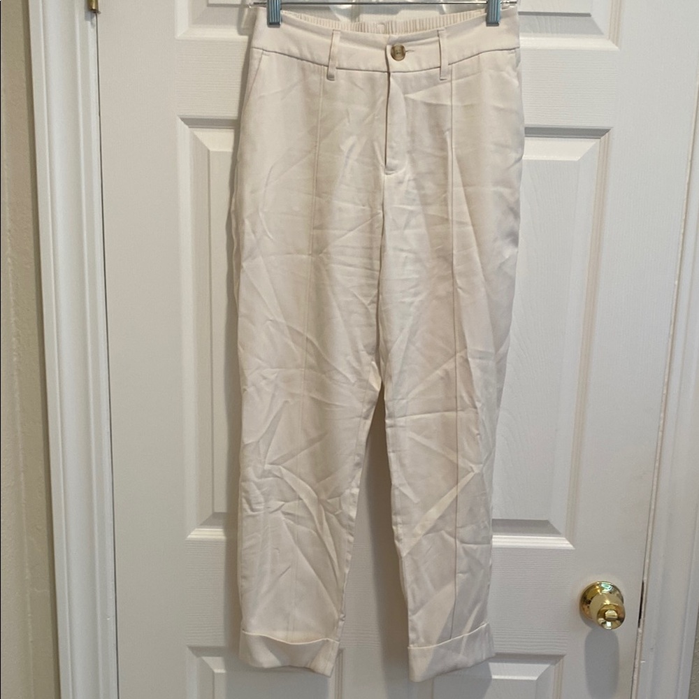 Target Cream Chinos Straight-Leg Pants